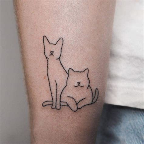 cat tattoos small